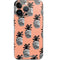 Bouffants and Broken Hearts Gray Scale Pineapple iPhone 15 Pro Skin