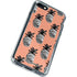 Bouffants and Broken Hearts Gray Scale Pineapple iPhone SE (2nd & 3rd Gen) Clear Case