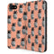 Bouffants and Broken Hearts Gray Scale Pineapple iPhone SE (2nd & 3rd Gen) Folio Case