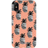 Bouffants and Broken Hearts Gray Scale Pineapple iPhone X Pro Case
