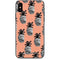 Bouffants and Broken Hearts Gray Scale Pineapple iPhone X Skin