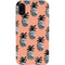 Bouffants and Broken Hearts Gray Scale Pineapple iPhone XR Pro Case