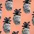 Bouffants and Broken Hearts Gray Scale Pineapple iPhone XR Skin