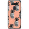 Bouffants and Broken Hearts Gray Scale Pineapple LG K51/Q51 Clear Case