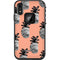 Bouffants and Broken Hearts Gray Scale Pineapple LifeProof Fre iPhone Skin