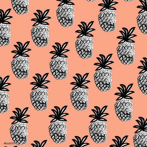 Bouffants and Broken Hearts Gray Scale Pineapple PS4 Pro/Slim Controller Skin