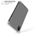 Gray iPhone XR Clear Case