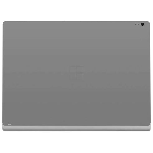 Gray Solid Surface Book 2 15in Skin