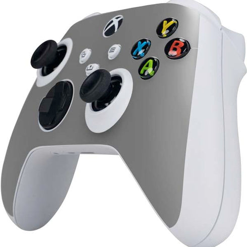 Gray Solid Xbox Series S Controller Skin