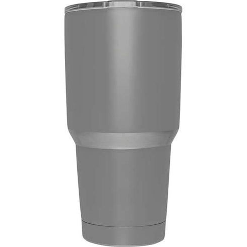 Gray Solid Yeti 30oz Rambler Tumbler Skin