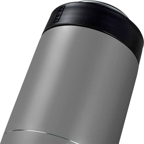 Gray Solid Yeti Colster Can Insulator Skin