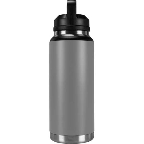 Gray Solid YETI Rambler 36oz Bottle Skin