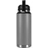 Gray Solid YETI Rambler 36oz Bottle Skin