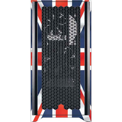 Great Britain Flag Corsair 4000D Tempered Glass Mid-Tower ATX Case Skin