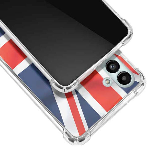 Great Britain Flag Galaxy A13 5G Clear Case