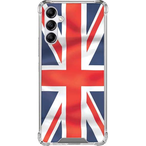 Great Britain Flag Galaxy A14 5G Clear Case