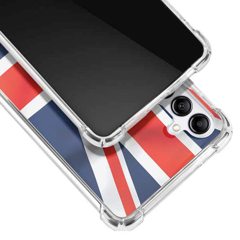 Great Britain Flag Galaxy A14 5G Clear Case