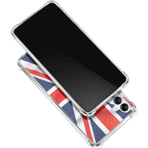 Great Britain Flag Galaxy A15 5G Clear Case
