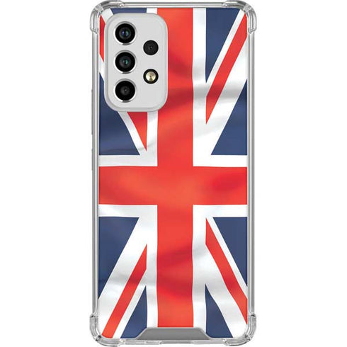 Great Britain Flag Galaxy A33 5G Clear Case