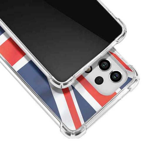 Great Britain Flag Galaxy A33 5G Clear Case