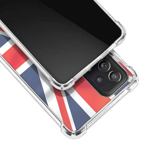 Great Britain Flag Galaxy A52 5G Clear Case