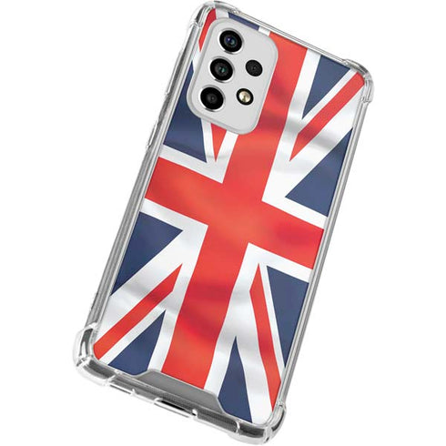 Great Britain Flag Galaxy A53 5G Clear Case