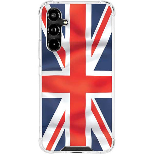 Great Britain Flag Galaxy A54 5G Clear Case