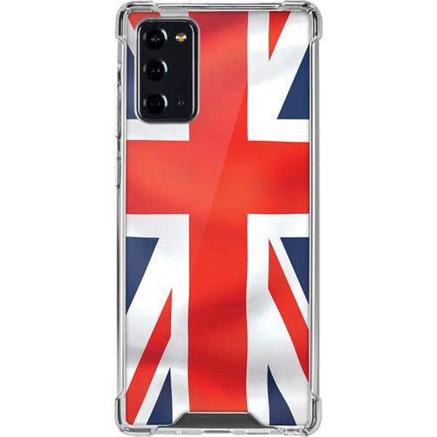 Great Britain Flag Galaxy Note20 5G Clear Case