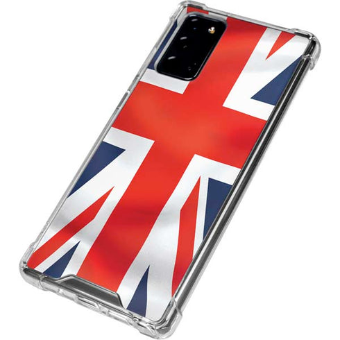 Great Britain Flag Galaxy Note20 5G Clear Case