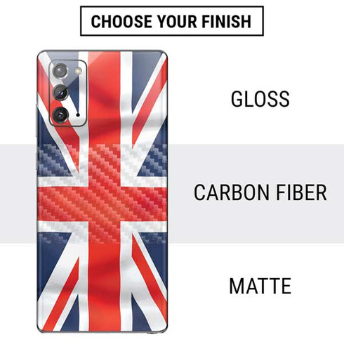 Great Britain Flag Galaxy Note20 5G Skin