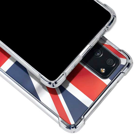 Great Britain Flag Galaxy S20 FE Clear Case