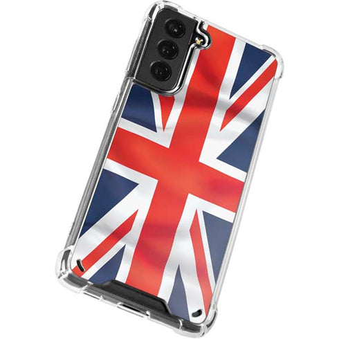 Great Britain Flag Galaxy S21 5G Clear Case