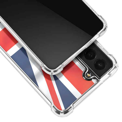 Great Britain Flag Galaxy S21 5G Clear Case