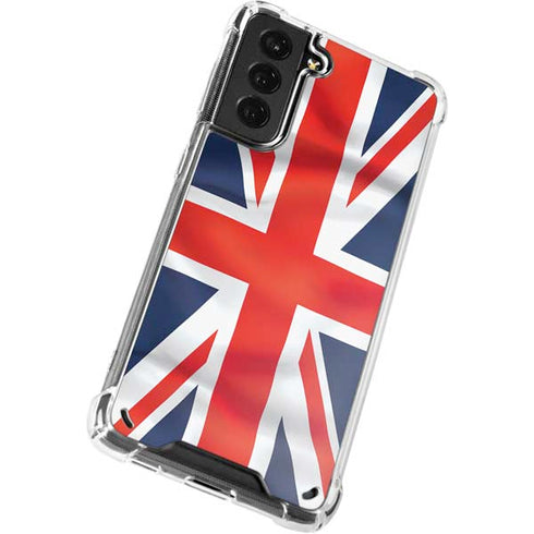 Great Britain Flag Galaxy S21 Plus 5G Clear Case