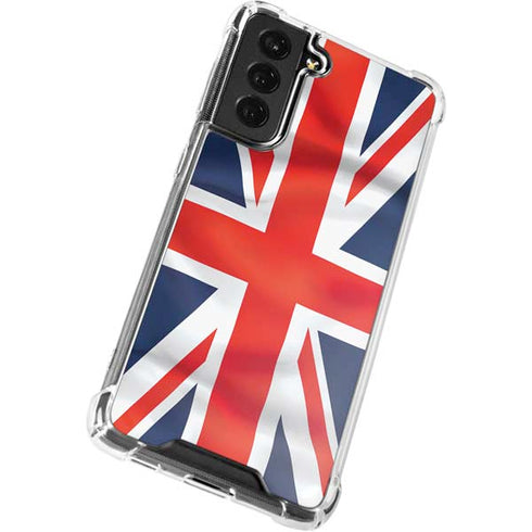 Great Britain Flag Galaxy S22 Clear Case