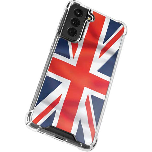 Great Britain Flag Galaxy S22 Plus Clear Case