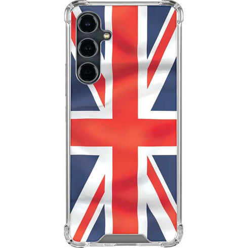 Great Britain Flag Galaxy S23 FE Clear Case