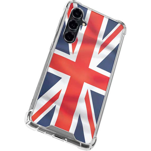 Great Britain Flag Galaxy S23 FE Clear Case