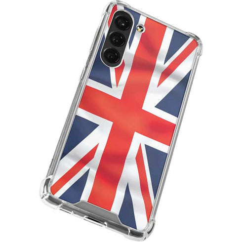 Great Britain Flag Galaxy S23 Plus Clear Case