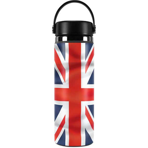 Great Britain Flag Hydro Flask 20oz Wide Mouth Skin