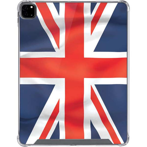 Great Britain Flag iPad Pro 12.9in (2020) Clear Case