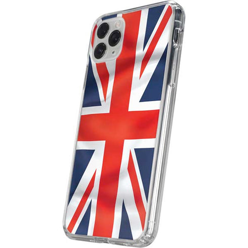 Great Britain Flag iPhone 11 Pro Clear Case