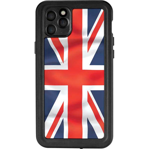 Great Britain Flag iPhone 11 Pro Max Waterproof Case