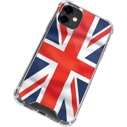 Great Britain Flag iPhone 12 Clear Case