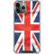 Great Britain Flag iPhone 12 Pro Clear Case