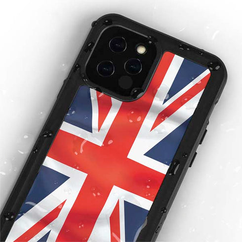 Great Britain Flag iPhone 12 Pro Waterproof Case
