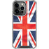 Great Britain Flag iPhone 14 Pro Clear Case