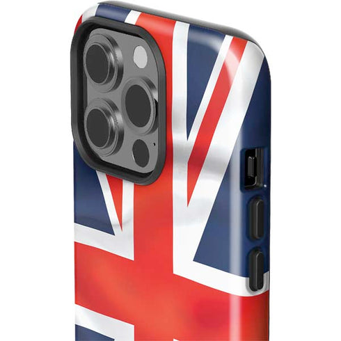 Great Britain Flag iPhone 14 Pro Impact Case