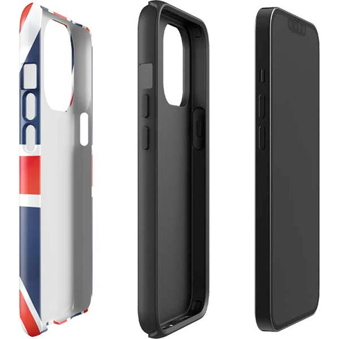 Great Britain Flag iPhone 14 Pro Impact Case