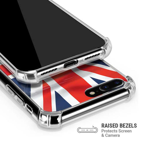 Great Britain Flag iPhone 7/8 Plus Clear Case